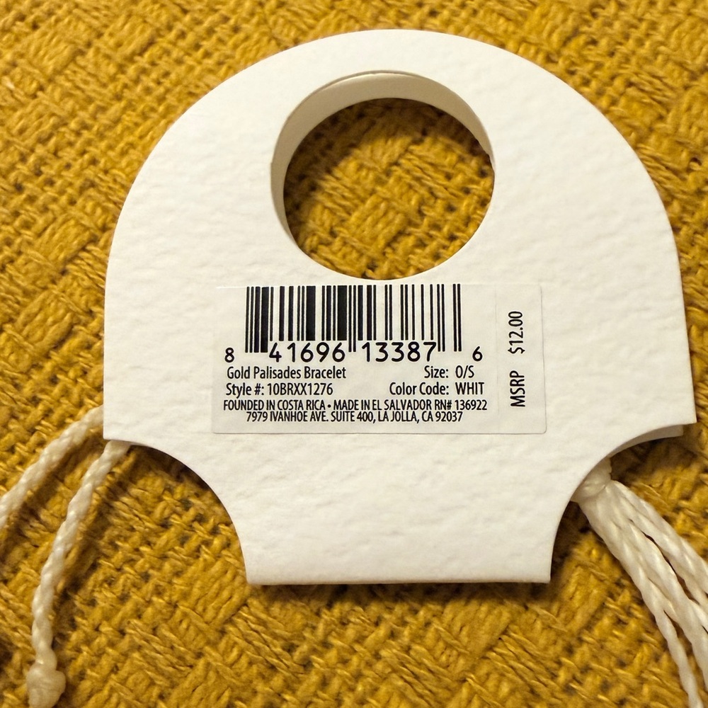 Pura Vida Gold Palisades Bracelet NWT - Picture 4 of 4